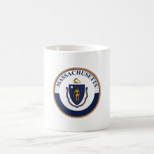 Mug État de joint de drapeau du Massachusetts