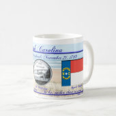 Mug État de la Caroline du Nord commémoratif (Devant droit)