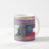 Mug État de la Géorgie commémoratif (Devant droit)