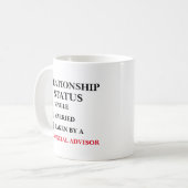 Mug État de la relation Conseiller financier (Devant gauche)