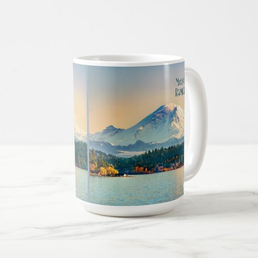 Mug État de Mount Rainier Washington (Devant droit)