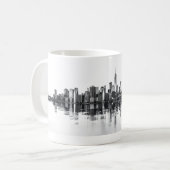 Mug État D'Esprit De New York - Design 1 (Devant gauche)