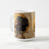 Mug État d'esprit de richesse et de luxe Impression In (Devant gauche)