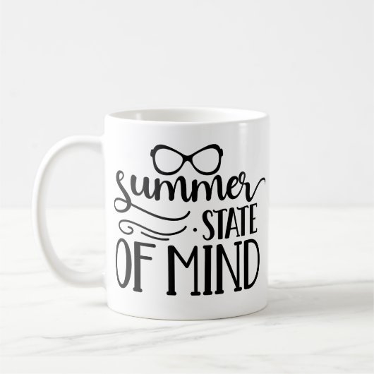 Mug État d'esprit d'été (Gauche)