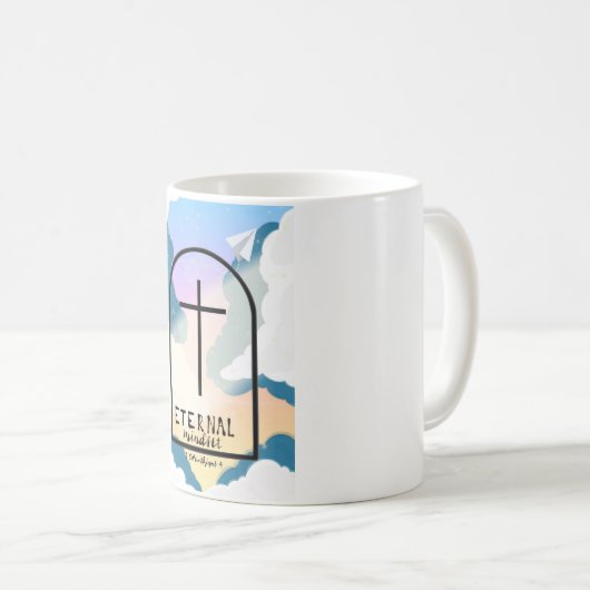 Mug État d'esprit éternel (Devant droit)