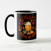 Mug État D'Esprit Noir Automne (Gauche)