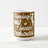 Mug État d'esprit positif | Apprivoiser mon dialogue i (Centre)