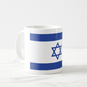 Mug Etat d'Israël Drapeau, Étoile de David Juifs