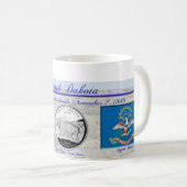 Mug État du Dakota du Nord commémoratif (Devant droit)