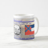 Mug État du Mississippi commémoratif (Devant droit)