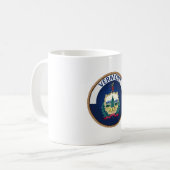Mug État du Sceau du drapeau du Vermont (Devant gauche)