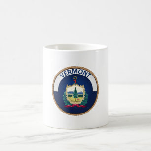Mug État du Sceau du drapeau du Vermont