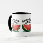 Mug État estival de Melon Retro Fruit Art (Devant gauche)