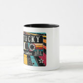 Mug État rétro du Kentucky. (Centre)
