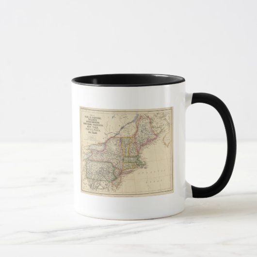 Mug États du Maine, New Hampshire, Vermont (Droite)