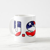 Mug États-Unis (Devant gauche)