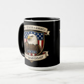 Mug États-Unis 250 ans de liberté (Devant gauche)