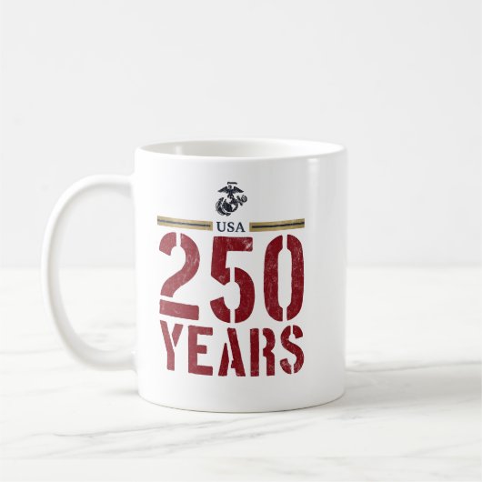 Mug États-Unis 250 ans Eagle Corps des Marines (Gauche)
