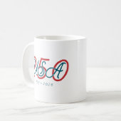 Mug États-Unis 250 ★ Ét. 1776 (Devant gauche)