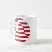 Mug États-Unis Aigle Bald américain National (Devant gauche)