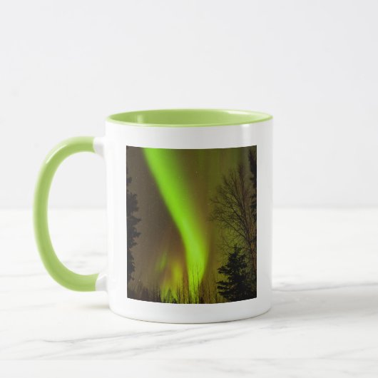 Mug États-Unis, Alaska, Chena Hot Springs. Vue D'Auror (Gauche)