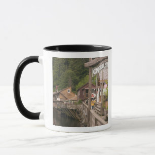 Mug États-Unis, Alaska, Ketchikan, Creek Street, centr