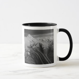 Mug États-Unis, Alaska, Parc national Denali, Vue aéri