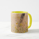 Mug États-Unis, Californie, Adin. Barbed Wire Fence (Devant droit)