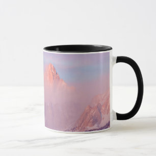 Mug États-Unis, Californie, Lone Pine. Lever du soleil