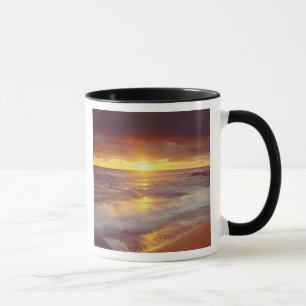 Mug États-Unis, Californie, San Diego. Plage de Sunse