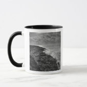 Mug États-Unis. Coulées de lave en fusion dans l'océan (Gauche)