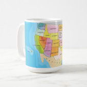 Mug États-Unis d'Amérique (Devant gauche)