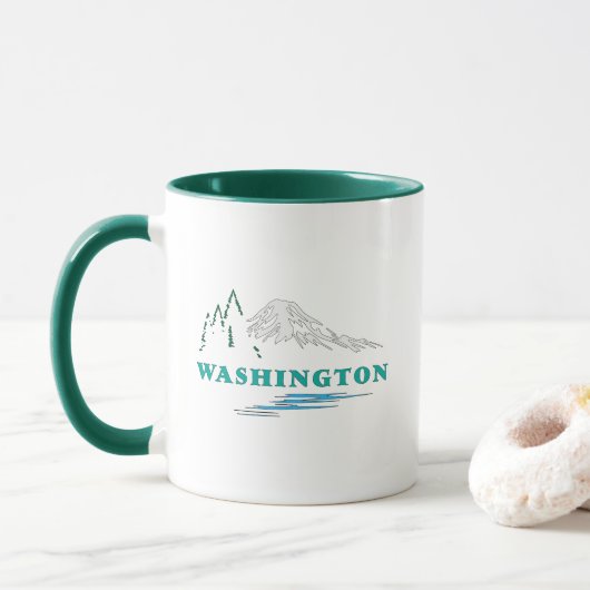 Mug États-Unis d'Amérique (Avec donut)