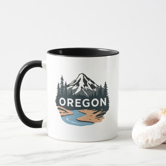 Mug États-Unis d'Amérique (Avec donut)