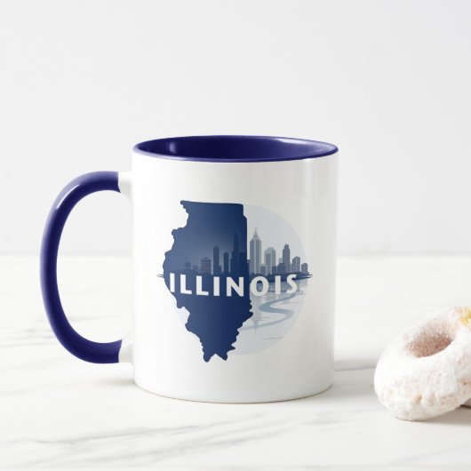 Mug États-Unis d'Amérique (Avec donut)