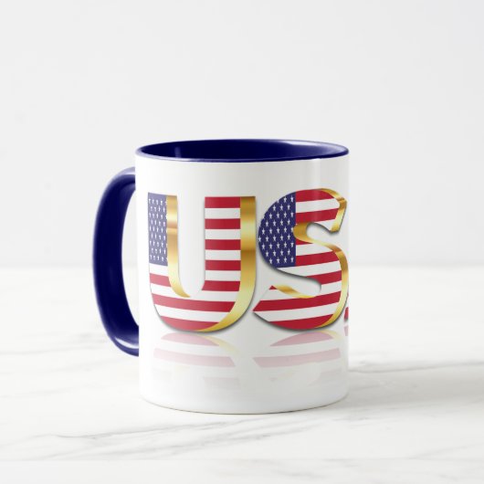 Mug États-Unis d'Amérique (Devant gauche)