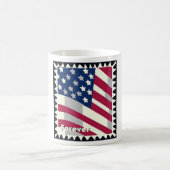 MUG ÉTATS-UNIS D'AMÉRIQUE DRAPEAU FOREVER STAMP (Centre)
