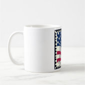 MUG ÉTATS-UNIS D'AMÉRIQUE DRAPEAU FOREVER STAMP (Gauche)
