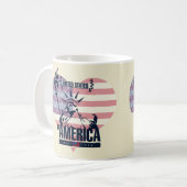 Mug États-Unis d'Amérique Liberty (Devant gauche)