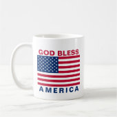 Mug États-Unis Drapeau américain étoiles et rayures (Gauche)