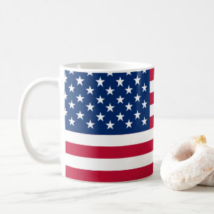 Mug États-Unis Drapeau américain étoiles et rayures