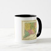 Mug États-Unis du Connecticut (Devant droit)