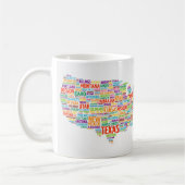 Mug États-Unis et villes (Gauche)