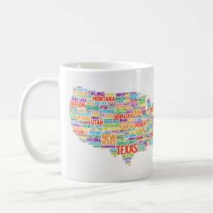Mug États-Unis et villes