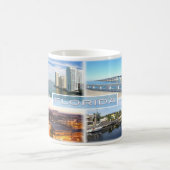 Mug États-Unis Floride - Bouche de Miami River à Brick (Centre)