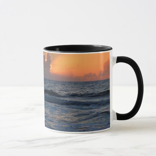 Mug États-Unis, Géorgie, île de Tybee, plage de Tybee  (Droite)