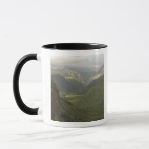 Mug États-Unis, Hawaï, Kauai, Canyon donnent sur la 