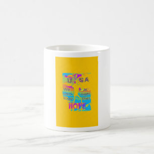 Mug États-Unis Hillary Espoir Ensemble Plus Forts