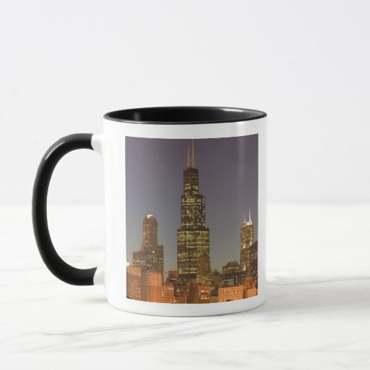 Mug États-Unis, Illinois, Chicago: Ville Skyline / Soi (Gauche)