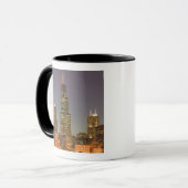 Mug États-Unis, Illinois, Chicago: Ville Skyline / Soi (Devant gauche)